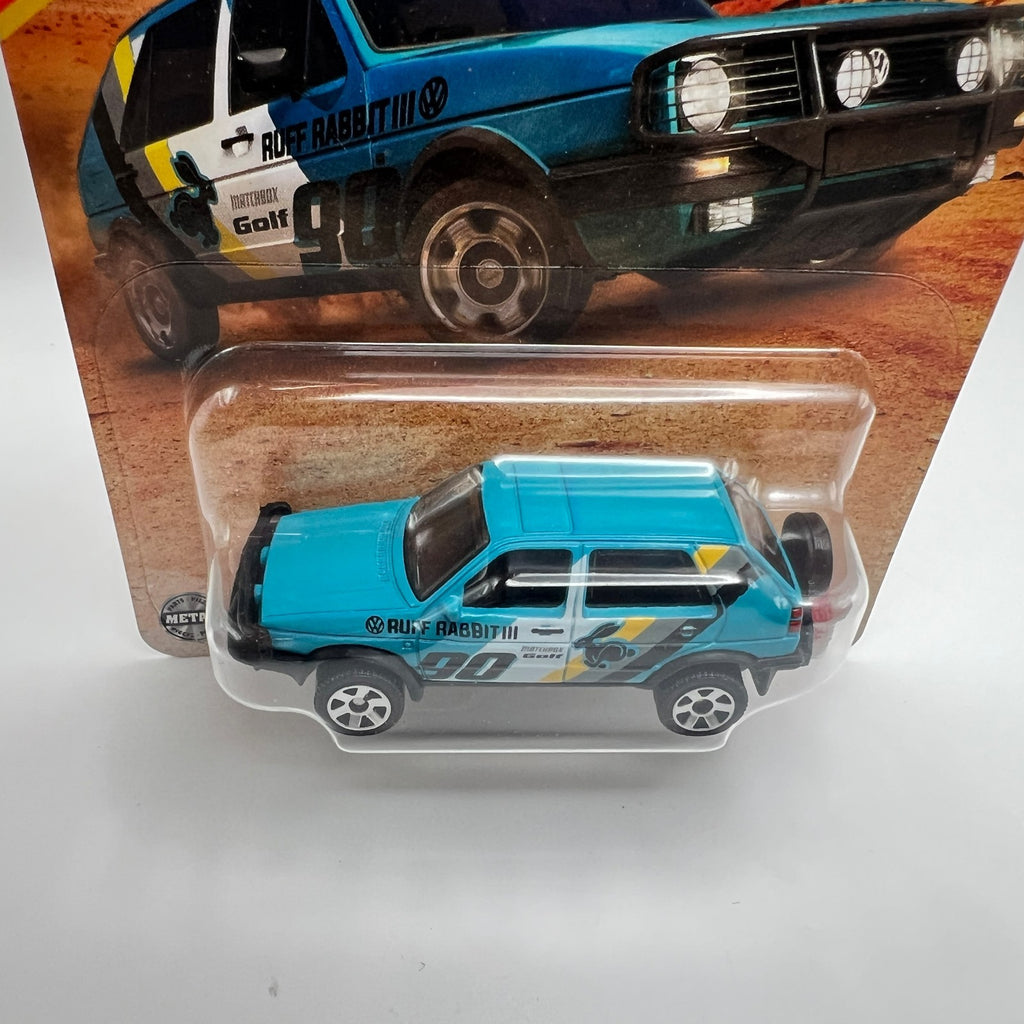 Matchbox 90 Volkswagen Golf Country 22/125 Teal 1:64 Diecast