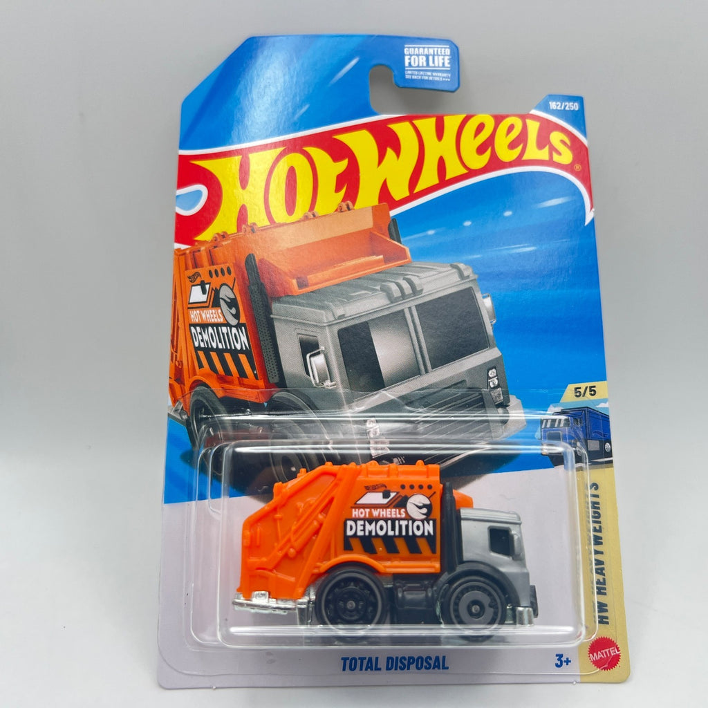 Hot Wheels Total Disposal TREASURE HUNT Orange HW Heavyweights 5/5 162/250 2026