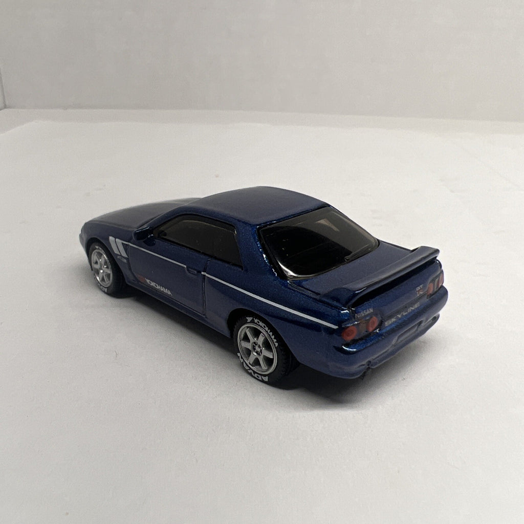 Hot Wheels Nissan Skyline GT-R R32 Dark Blue With Real Riders