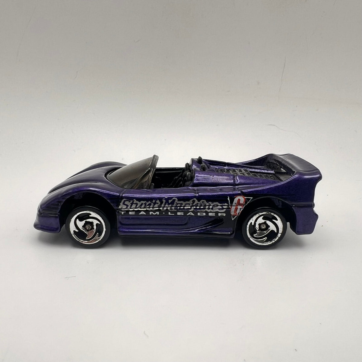 Hot Wheels Ferrari F50 Purple Stunt Machines LOOSE 1/64