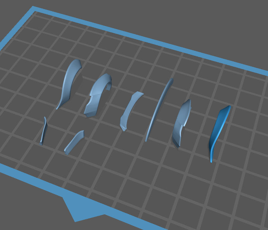 Liberty Walk Style Wide Body Kit for Hot Wheels '10 BMW M3 - Resin - 3d Printed