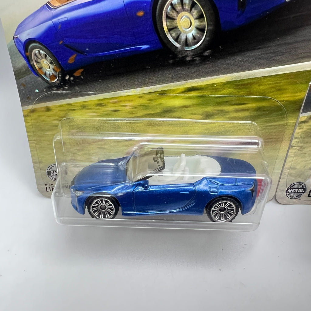 Matchbox 2021 Lexus LC 500 Lot of 2 Blue 25/125 Red 44/125 1:64