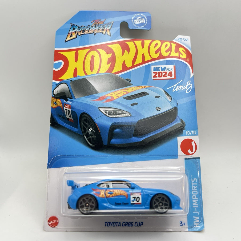 LOT OF 3 - 2024 & 2025 HOT WHEELS TOYOTA GR86 CUP HW J-IMPORTS COMPACT KINGS