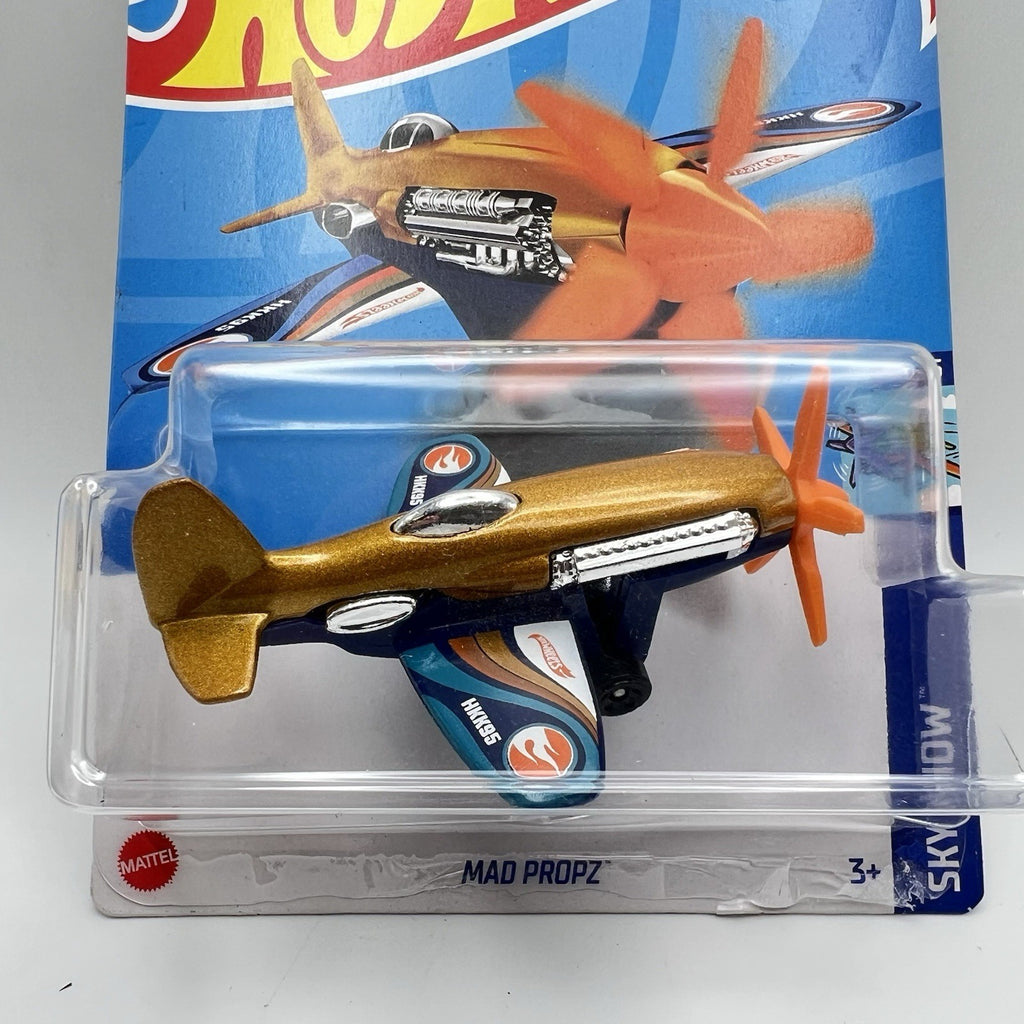 2023 Hot Wheels D Case Regular Chase Treasure Hunt Mad Propz Plane Sky Show #3/5