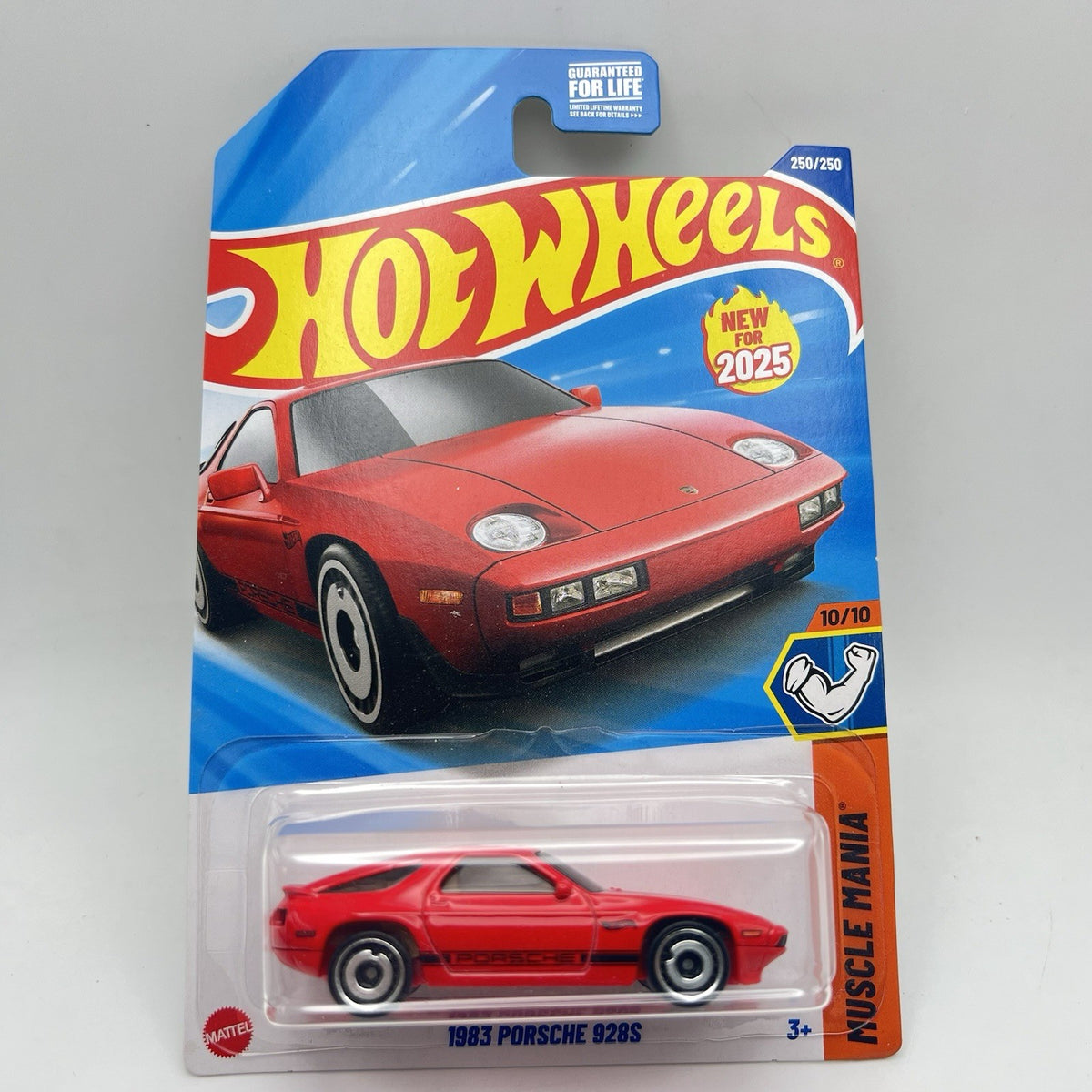 2025 Hot Wheels 1983 Porsche 928S Red Muscle Mania 10/10 250/250 First Release