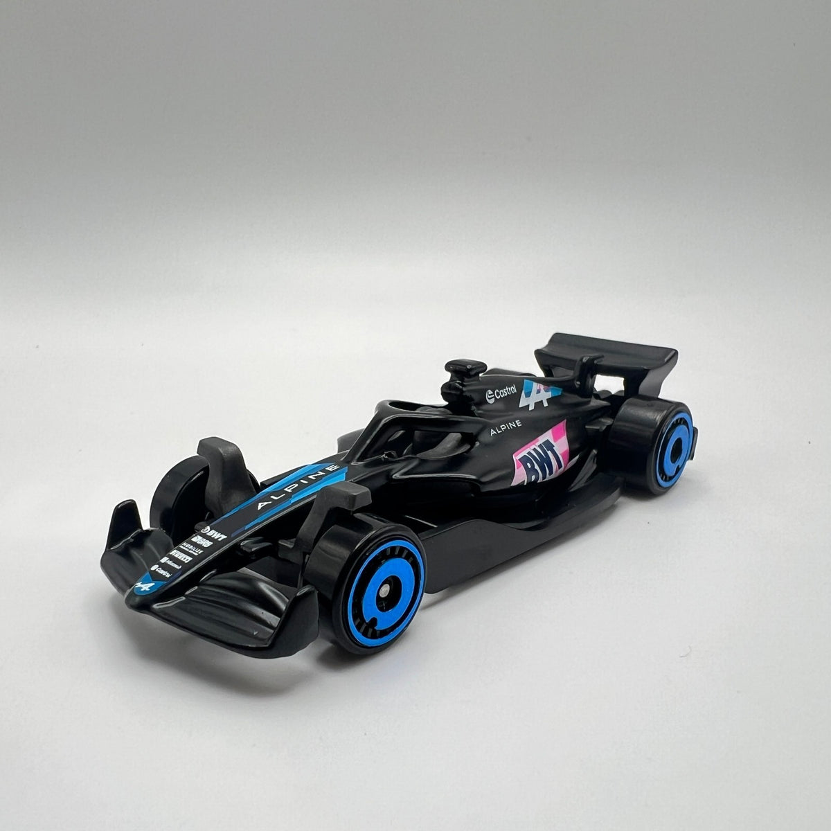 Hot Wheels Alpine F1 BWT Black Pink F1 Collection LOOSE 1/64