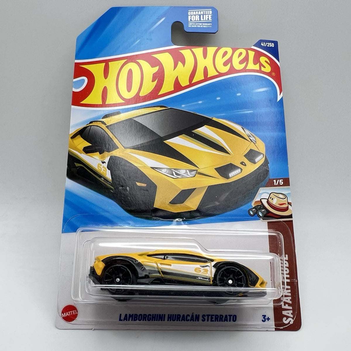 LOT OF 3 - 2024 & 2025 HOT WHEELS LAMBORGHINI HURACAN STERRATO SAFARI MODE DIRT