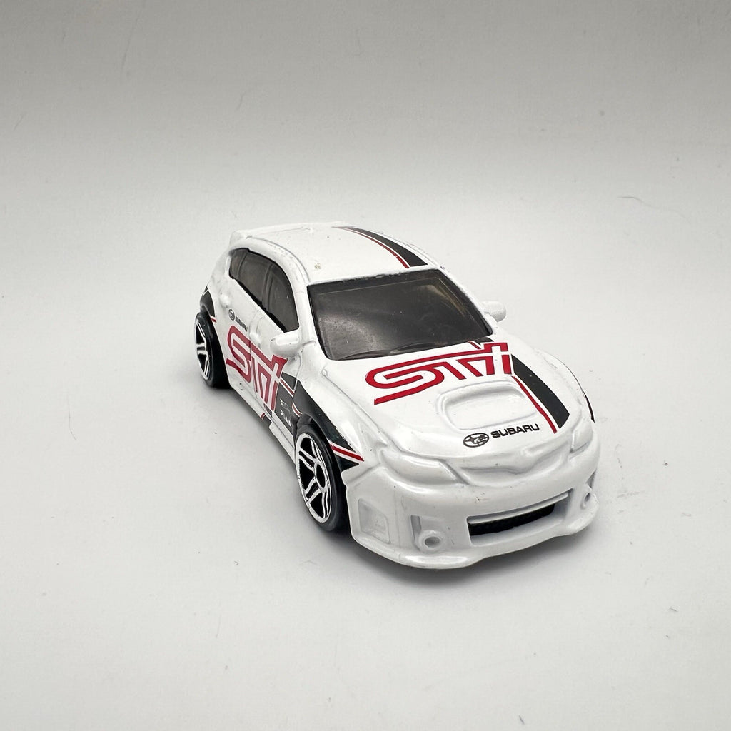 HOT WHEELS SUBARU WRX STI WHITE 68/250 Loose