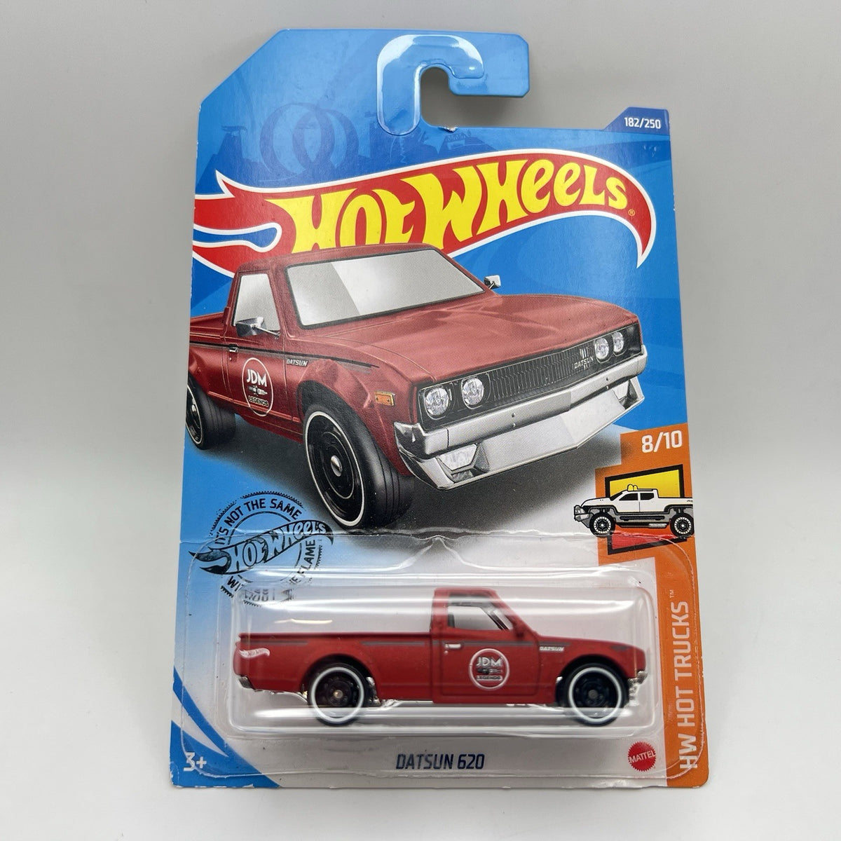 2020 Hot Wheels HW Hot Trucks - Datsun 620 - Red - JDM