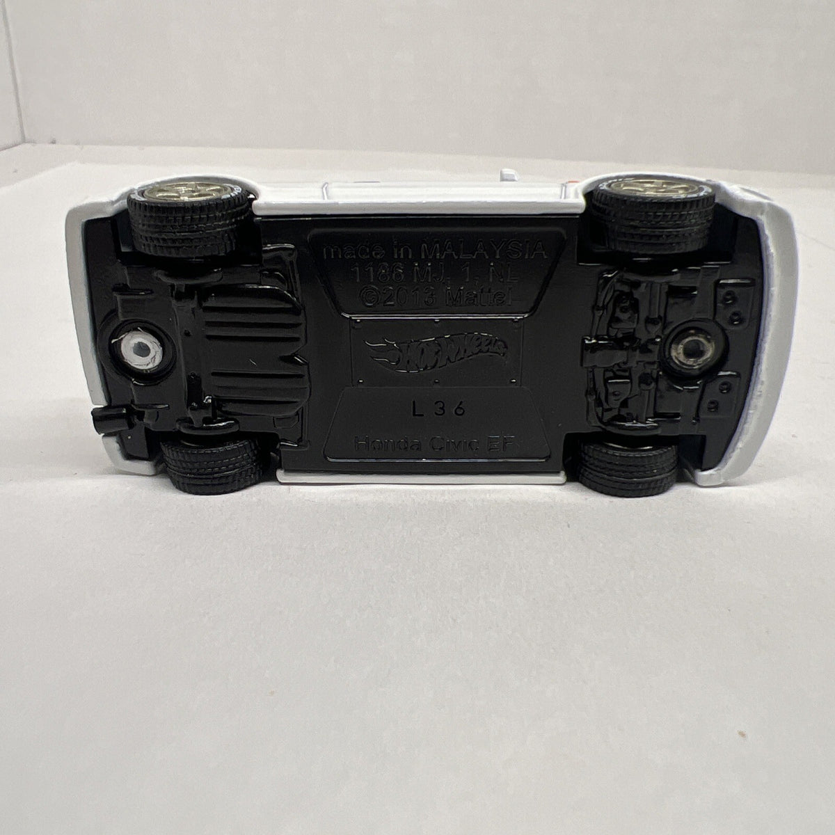 2018 Hot Wheels #4 '90 Honda Civic EF in White HW  Greddy With Real Riders