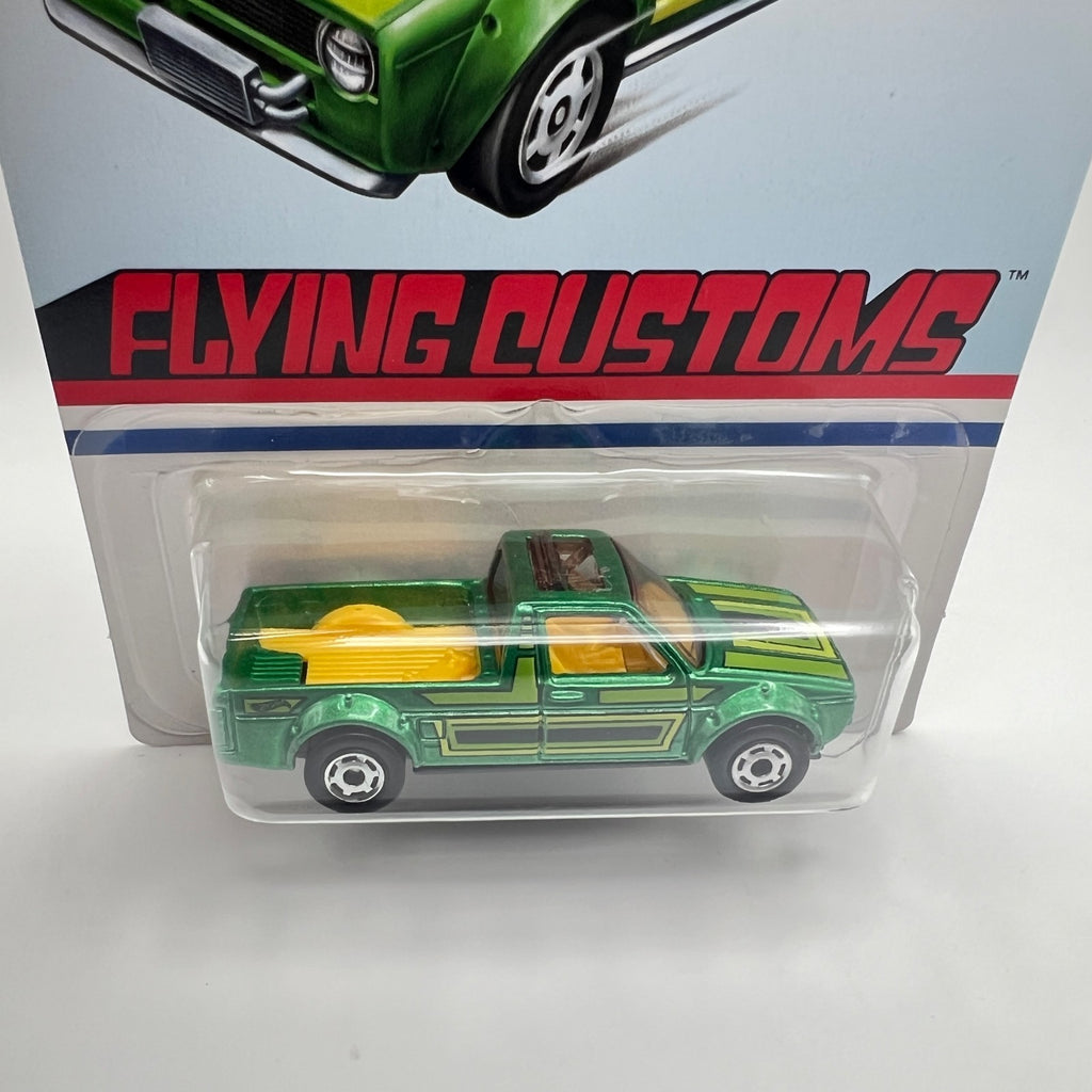 Hot Wheels Flying Customs Volkswagen Caddy Green