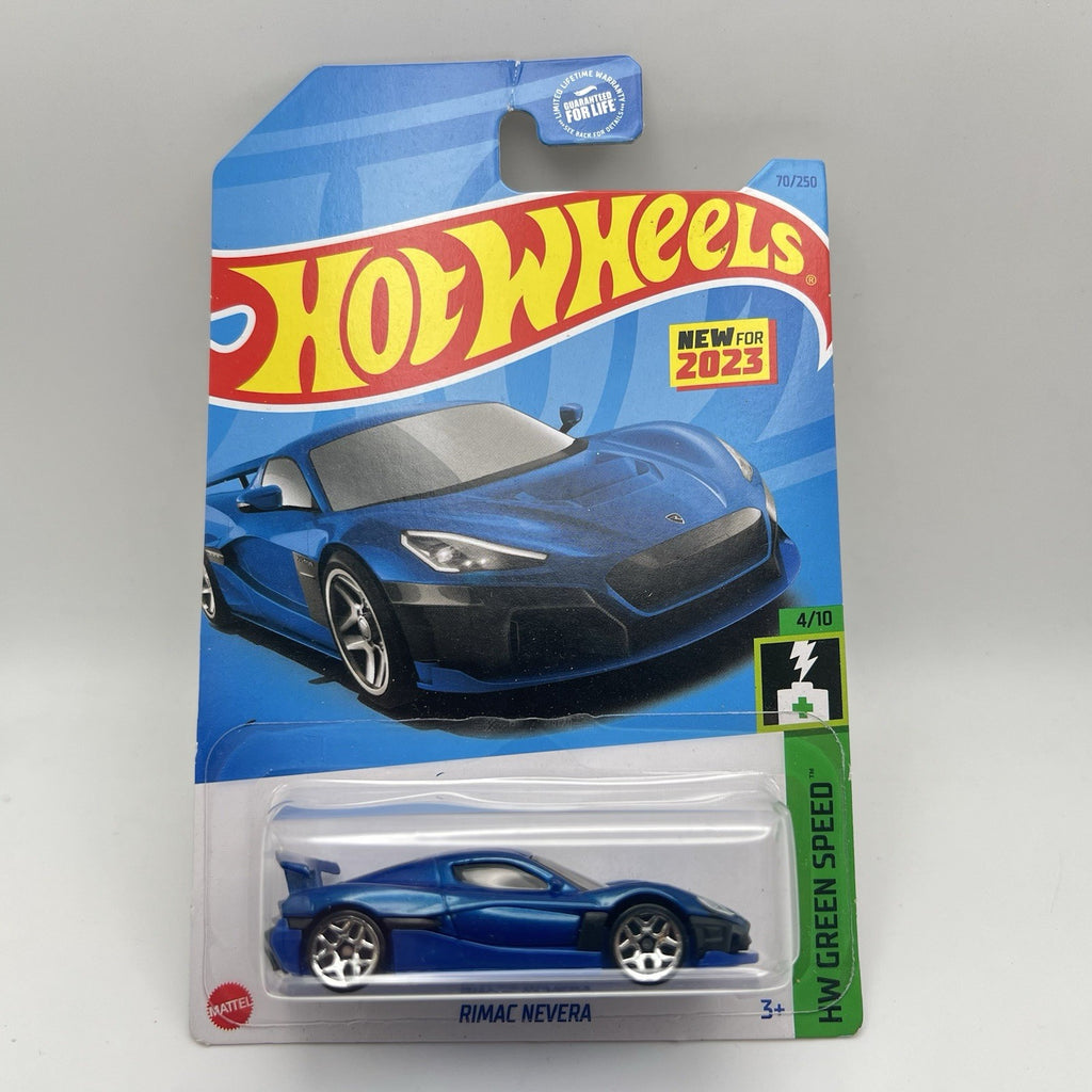 2023 Hot Wheels Rimac Nevera 70/250 Blue