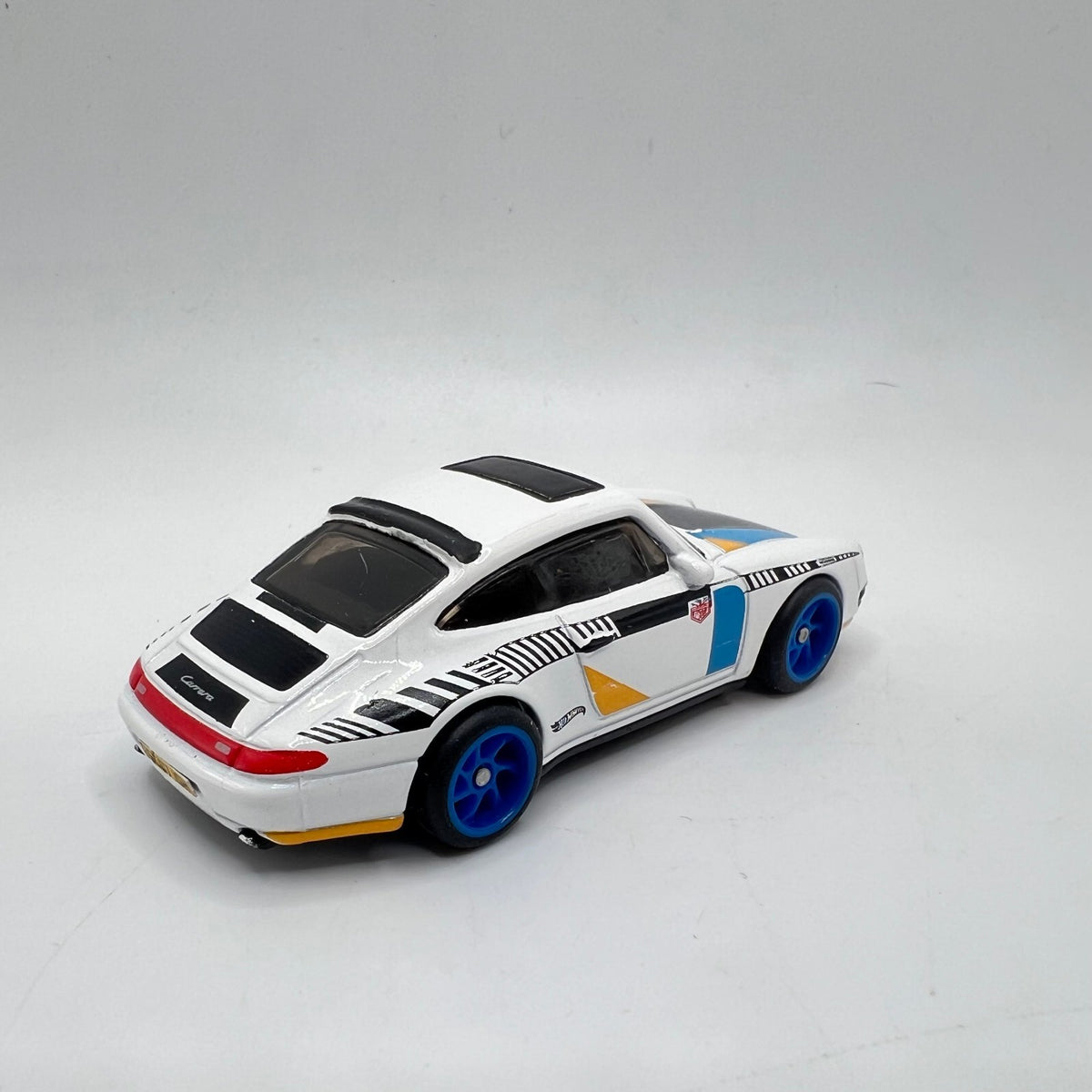 Hot Wheels 1996 Porsche Carrera White LOOSE 1/64