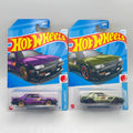 Hot Wheels Nissan Skyline RS KDR30 Lot of 2 Purple Green J-Imports