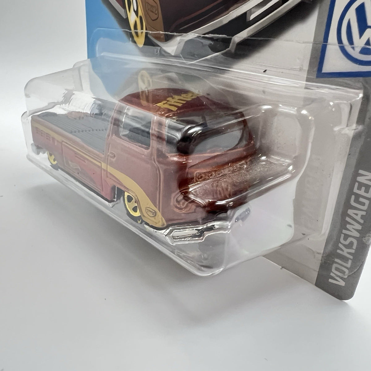 Hot Wheels Volkswagen T2 Pickup Brown Fifteen 52 Volkswagen 3/10 96/250 2019