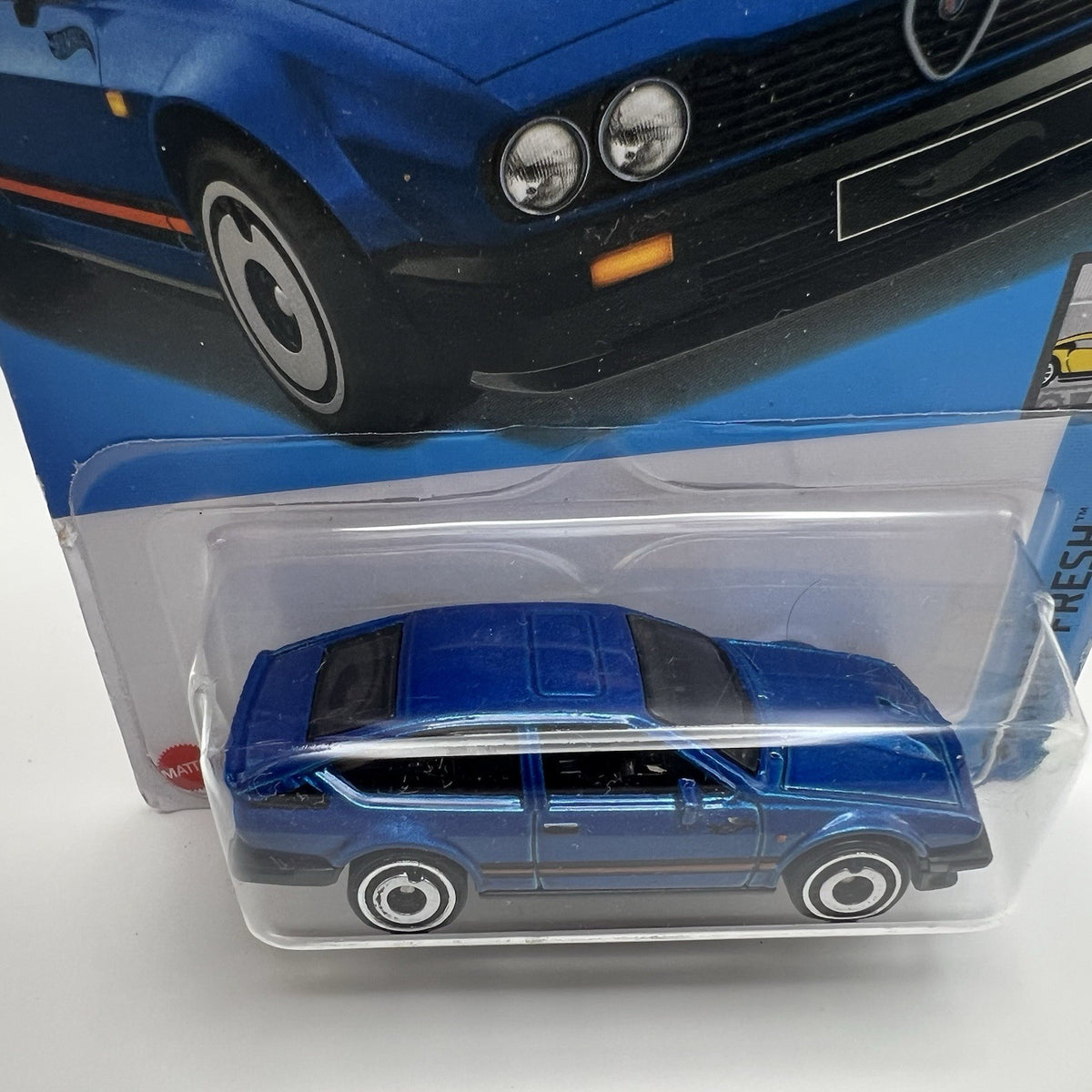 2024 Hot Wheels ALFA ROMEO GTV6 3.0 Blue 98/250 Factory Fresh 8/10