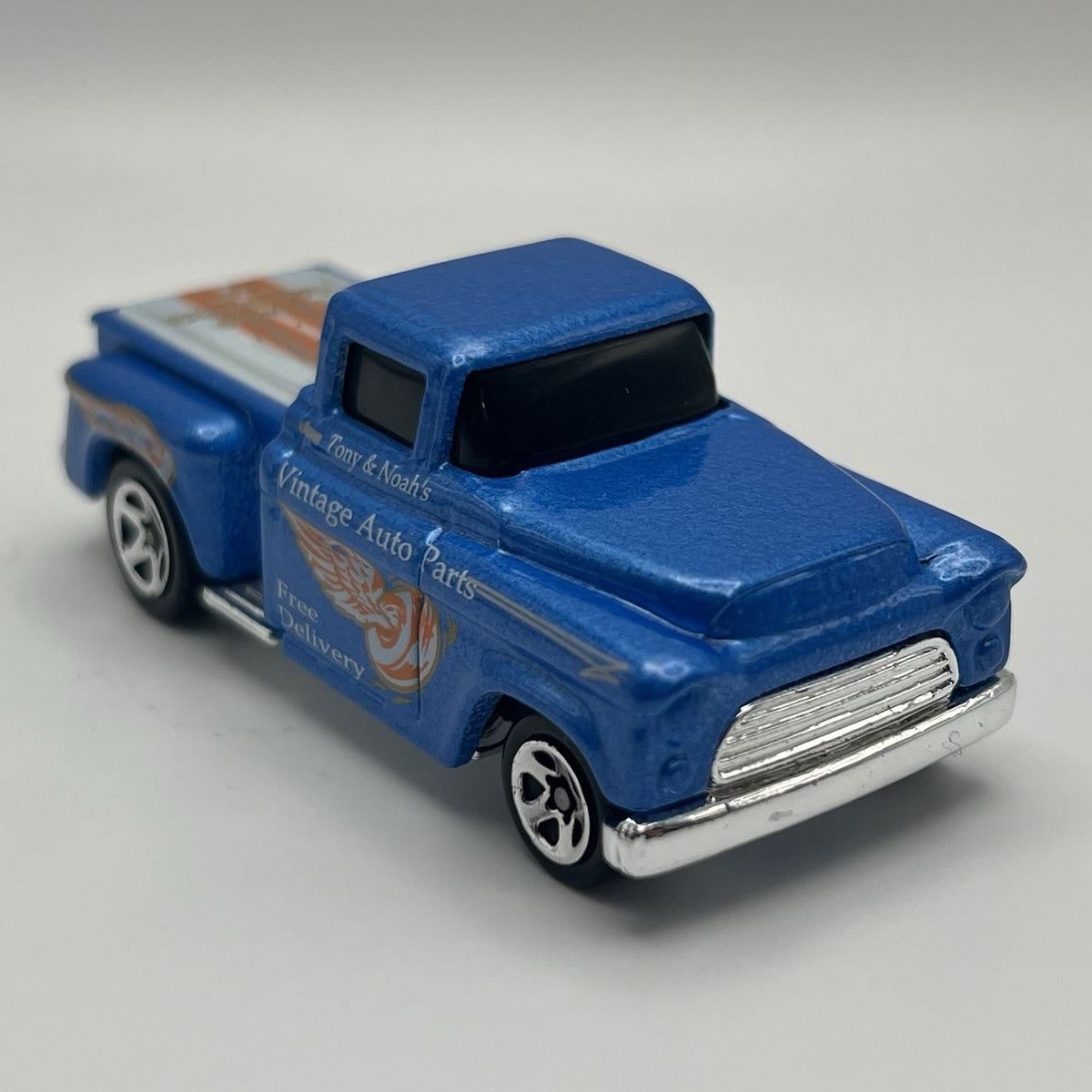 hot wheels diecast 1956 chevy truck. Tony and Noah's Vintage Auto Parts