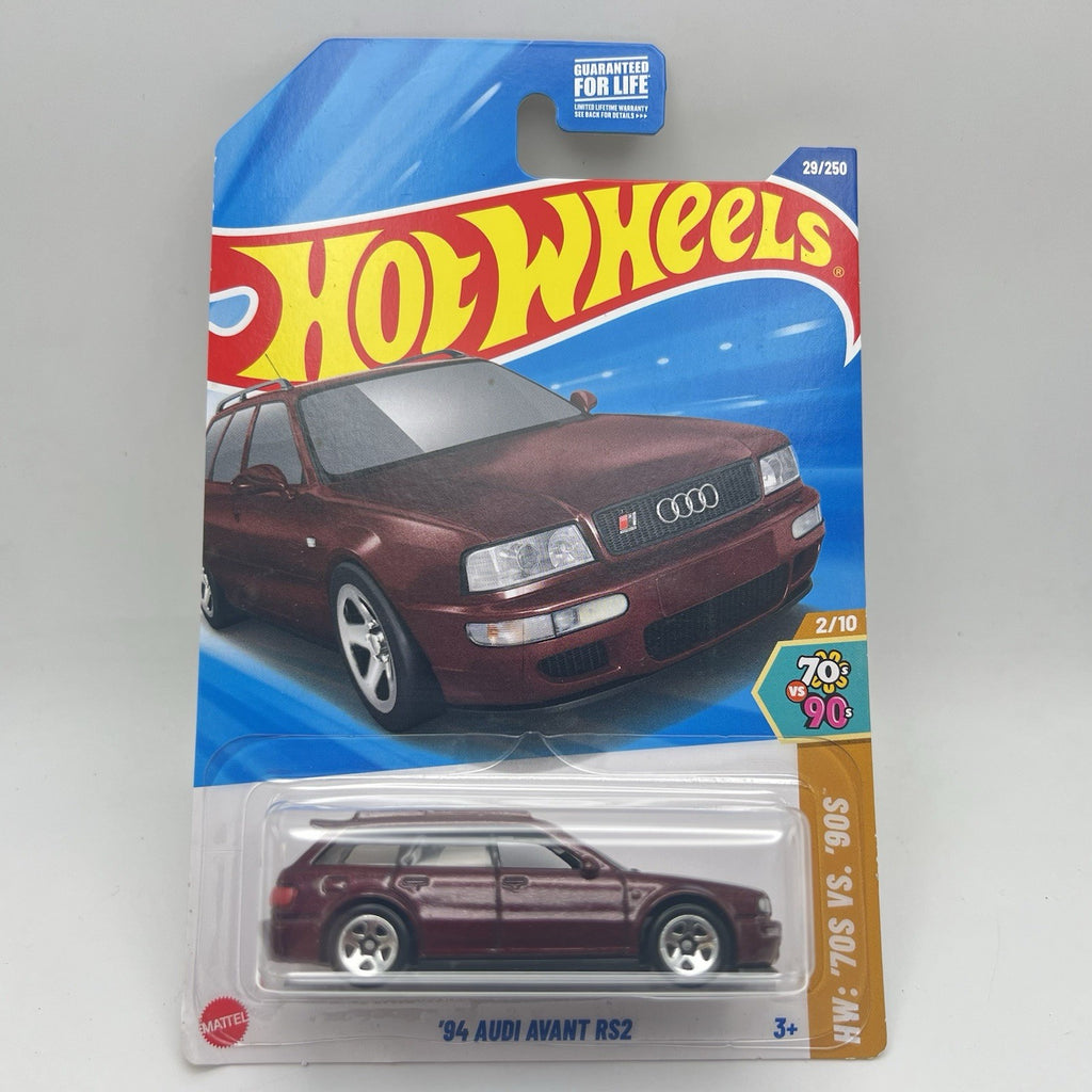 BRAND NEW HOTWHEELS ‘70s VS. ‘90s ‘94 AUDI AVANT RS2 2/10