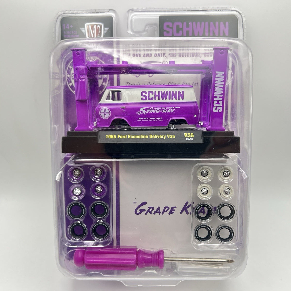 Schwinn Grape Krate M2 1965 Ford Econoline Delivery Van 1/64 Model-Kit NEW!!!