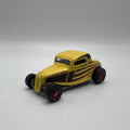 2020 Matchbox 1933 '33 Ford Coupe - Yellow W/ Tampos - Mint Loose 1/64 Scale