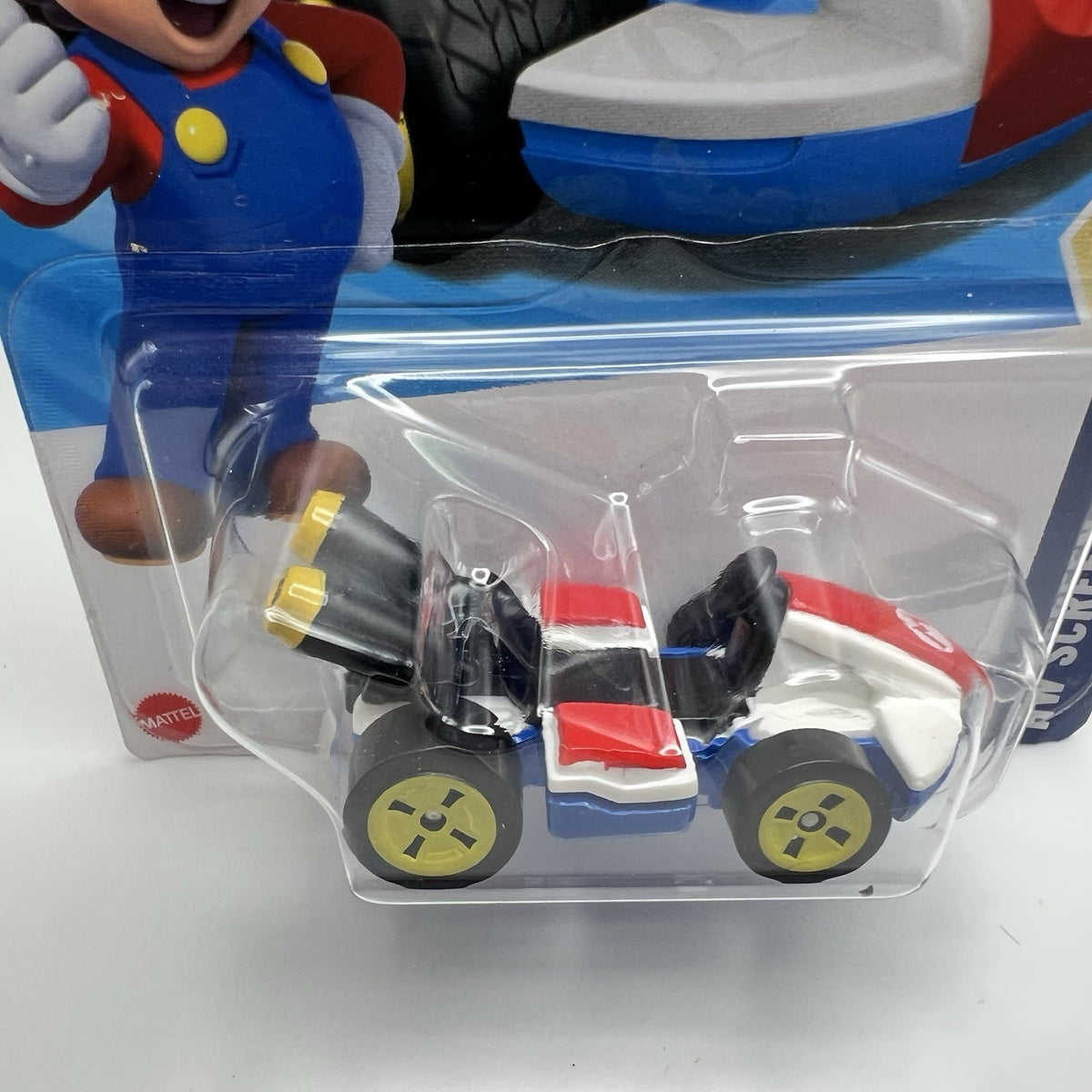 Hot Wheels Standard Kart Mario Kart 3/10 HW Screen Time 30/250  NEW