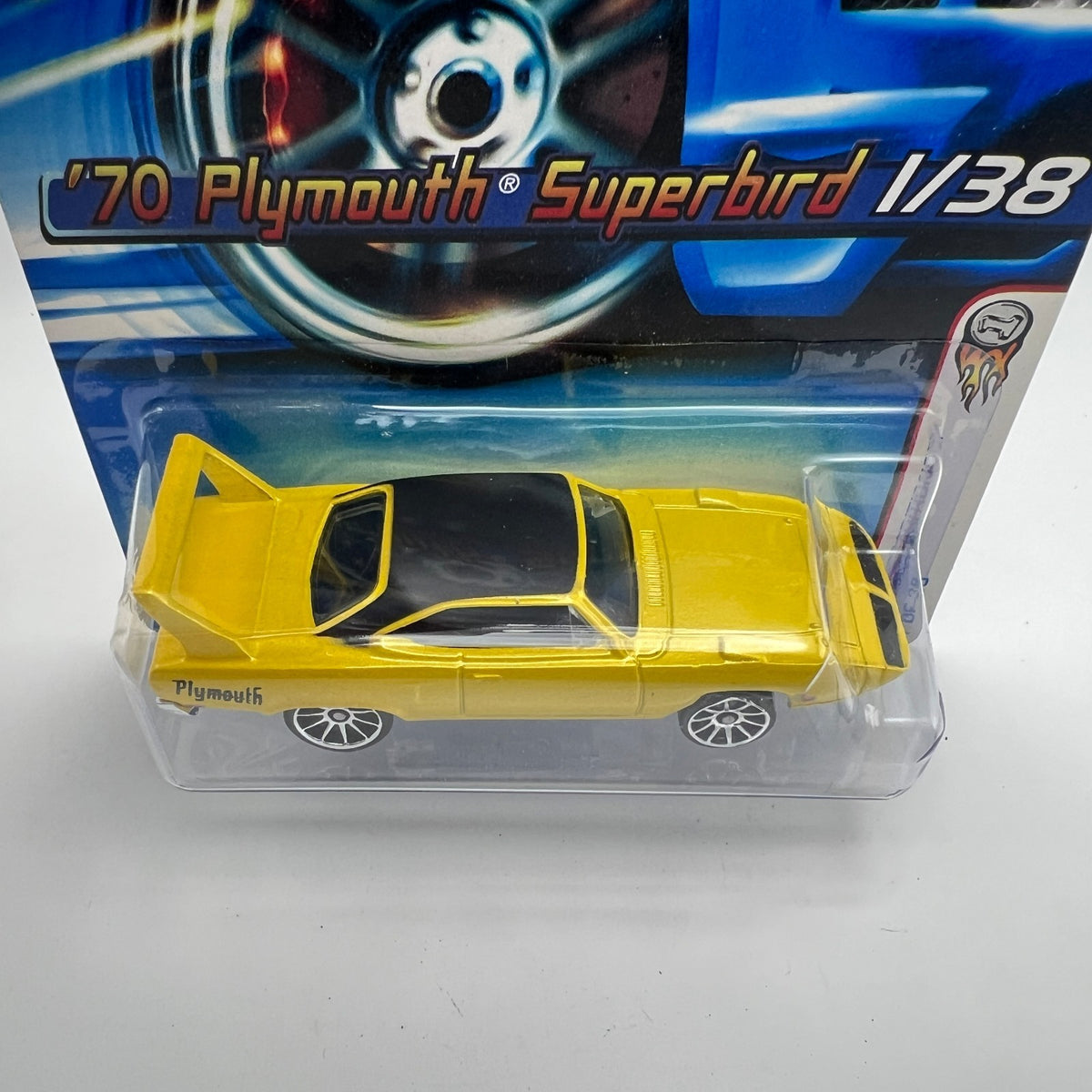 Hot Wheels '70 Plymouth Superbird Yellow 2006 First Editions 1/38 #001