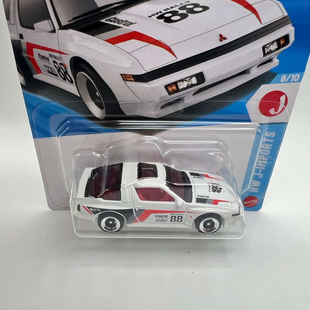 Hot Wheels 88 Mitsubishi Starion 177/250 HW J-Imports 8/10 White 1:64