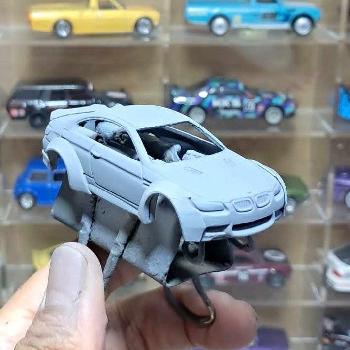 Liberty Walk Style Wide Body Kit for Hot Wheels '10 BMW M3 - Resin - 3d Printed