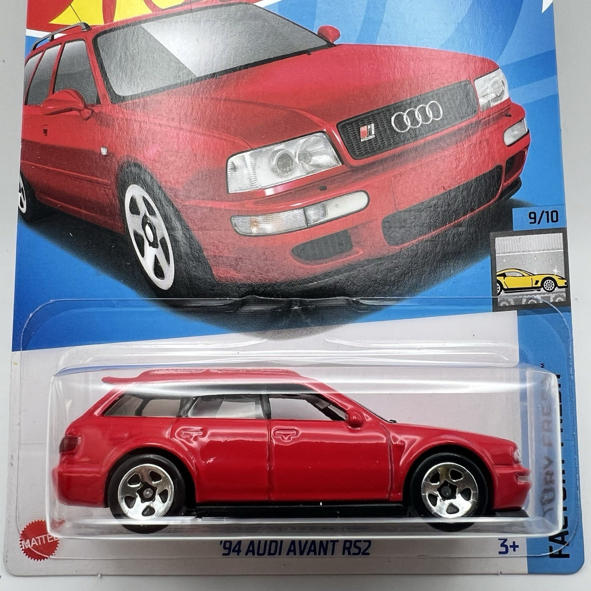 2024  HOT WHEELS  '94  RED AUDI  AVANT  R52  133/250