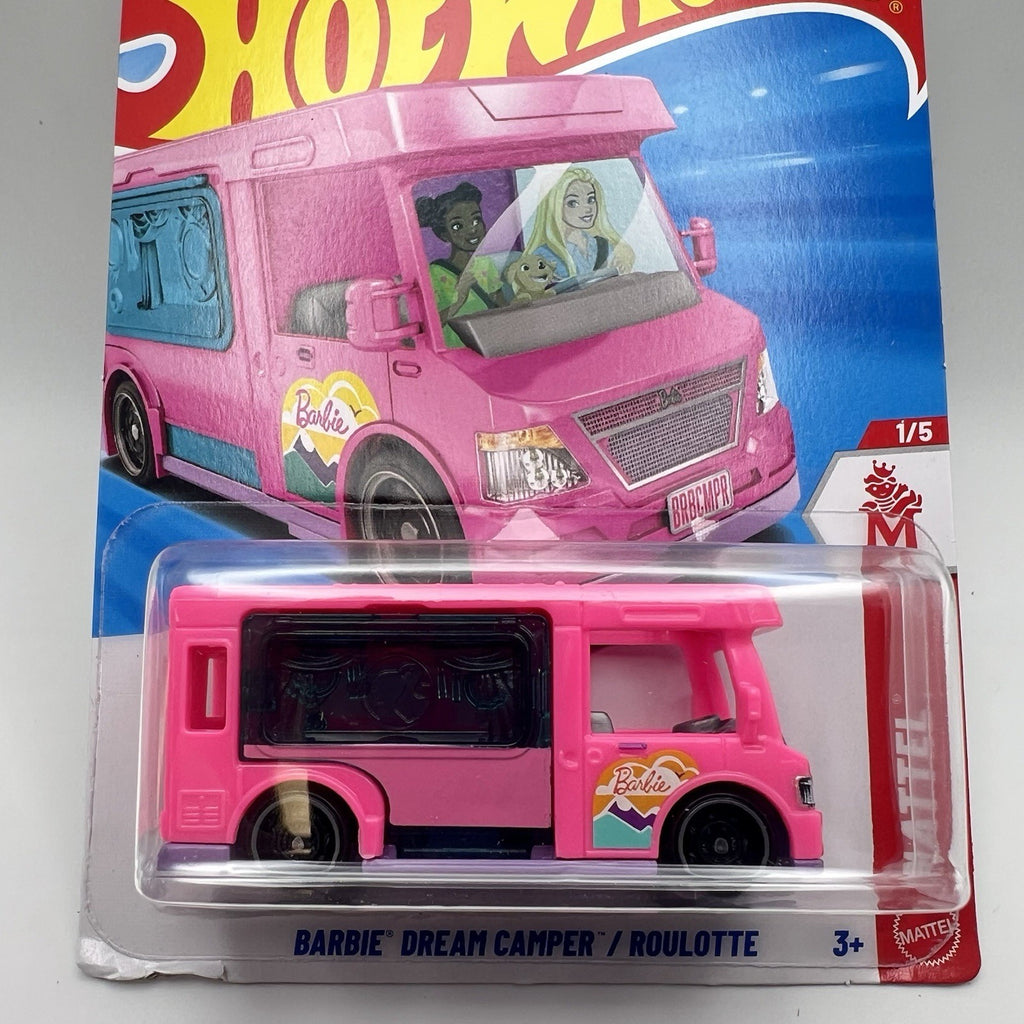Hot Wheels 2026 Mainline Mattel Series Barbie Dream Camper Pink #21