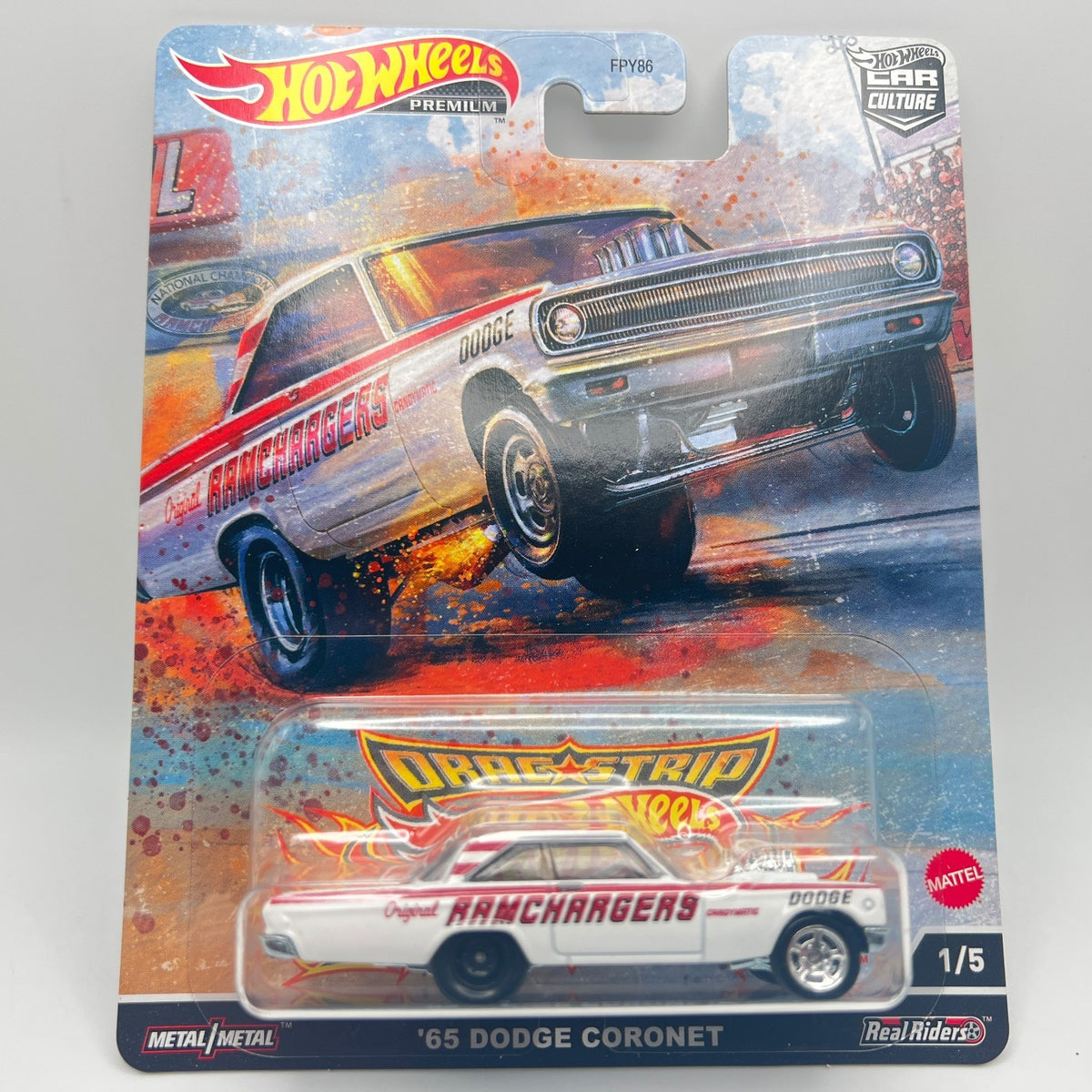 Hot Wheels Car Culture 2022 Drag Strip Demons Set of 5 + '33 Willys Chase 0/5