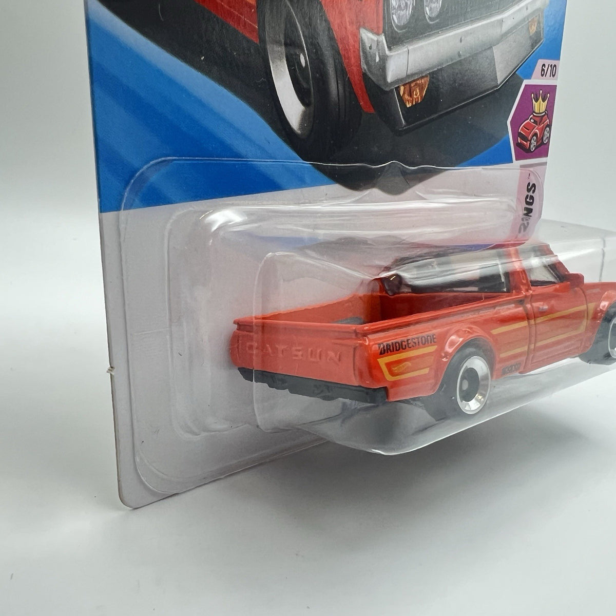 2026 Hot Wheels 128/250- Datsun 620- Orange - Truck- Compact Kings 6/10