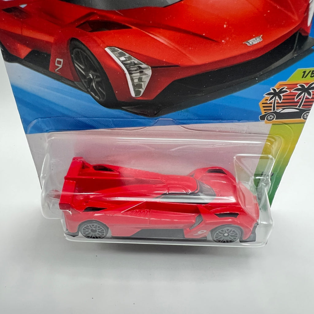 Hot Wheels Cadillac Project GTP Hypercar Exotics 1/5 Red 99/250 2025