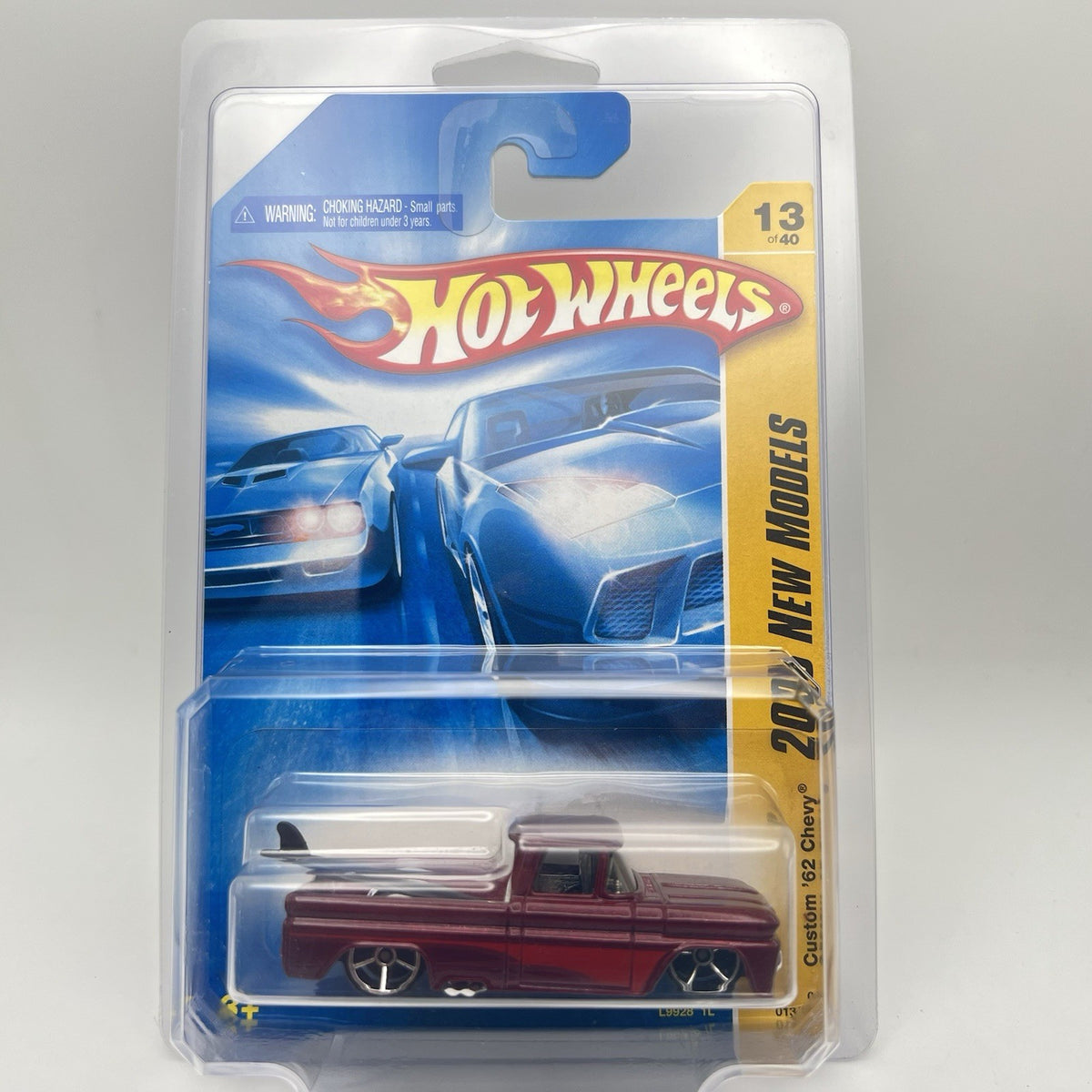 Hot Wheels Custom '62 Chevy Truck Surf Purple  2008 New Models 13/40 The Vault