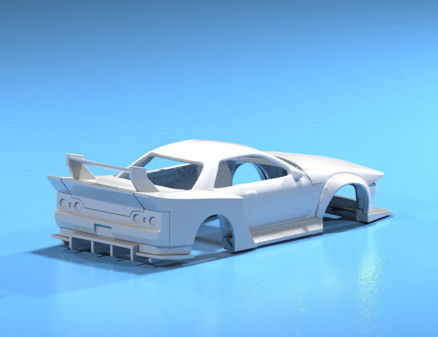 LB-Kaido Works Body Kit for Hot Wheels Nissan Skyline R32 - Resin - 3d Printed