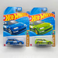 2025 Hot Wheels Honda Civic EF Lot of 2 Blue + Green