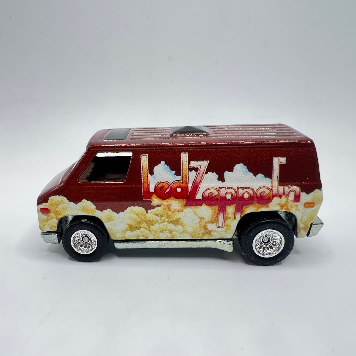 Hot Wheels Super Van Led Zeppelin II Brown Real Riders LOOSE 1/64