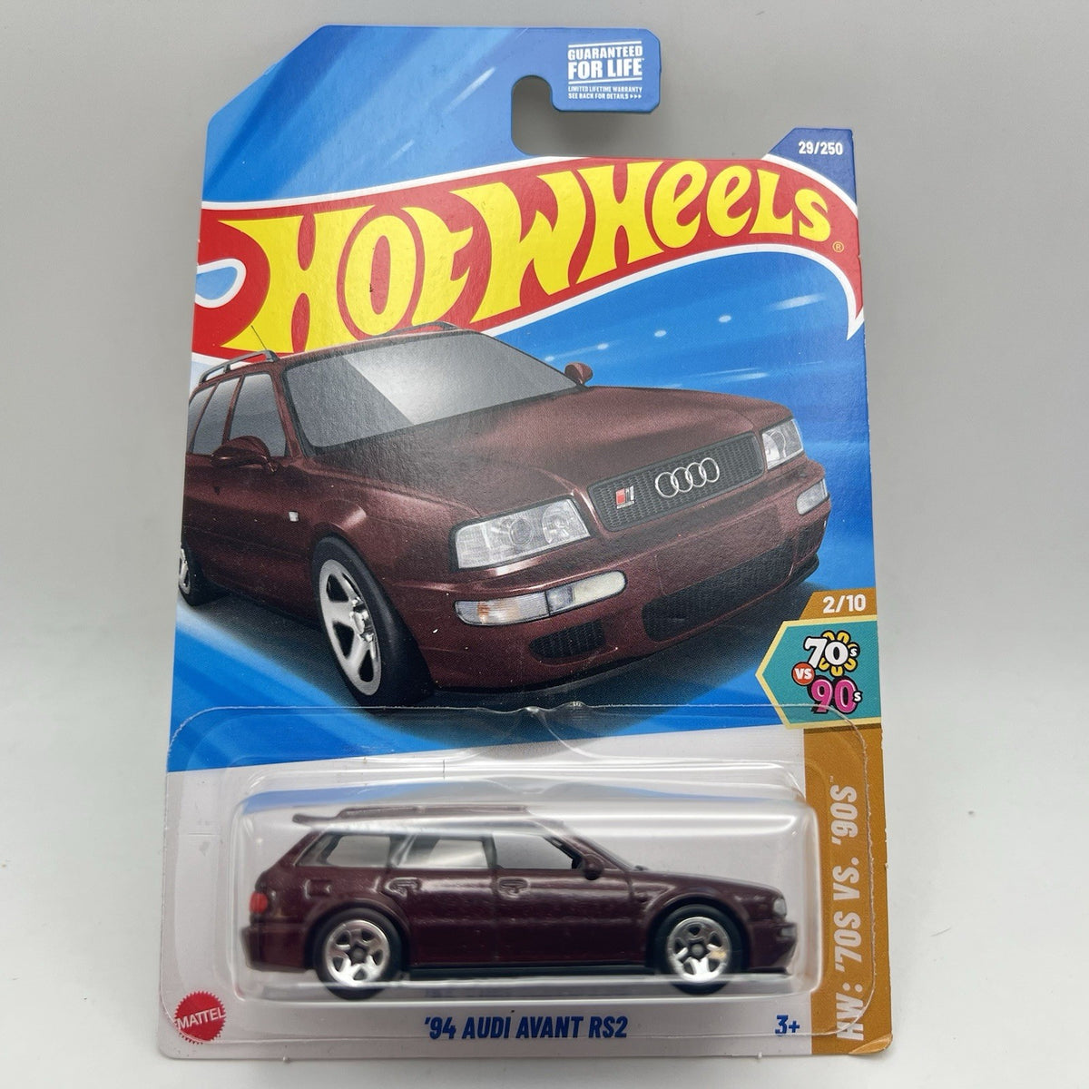 Hot Wheels 3 Diff '94 AUDI AVANT RS2 - Lot Of 3 - Blue, Teal, Maroon