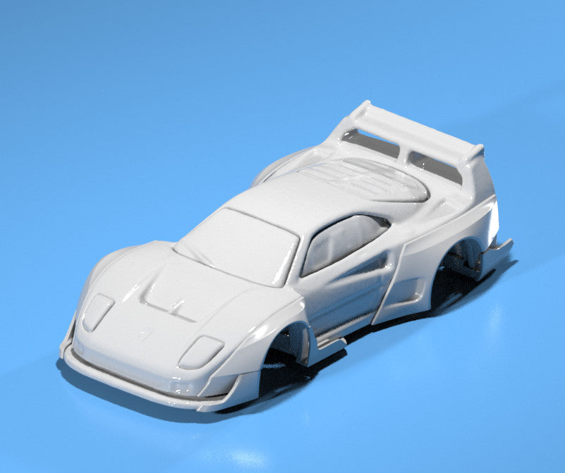 Pandem Style Wide Body Kit for Hot Wheels Ferrari F40(2025 Version) Resin
