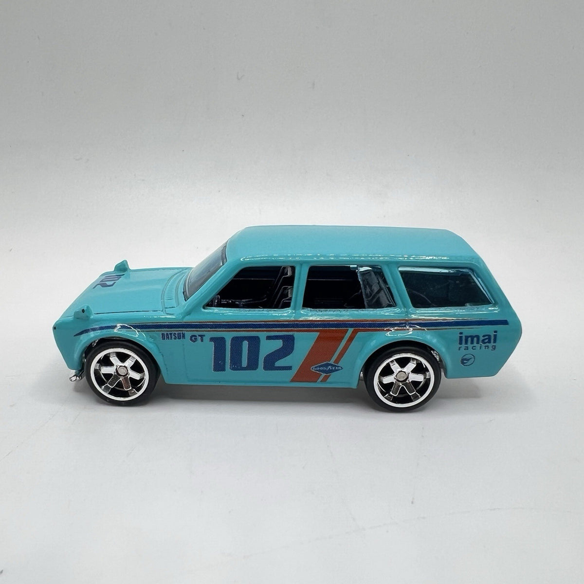 2026 Hotwheels Custom Design 1971 Datsun 510 Wagon Teal Custom