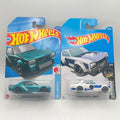 Hot Wheels Nissan Skyline HT 2000GT-X Lot of 2 Teal 187/250 + White 283/365