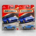 Matchbox 1997 Acura Integra Type R Light Blue 118/125 LHD & RHD Lot of 2