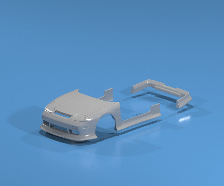 BN Sports Style Conversion Kit S13 to 180sx for Hot Wheels Nissan Silvia S13