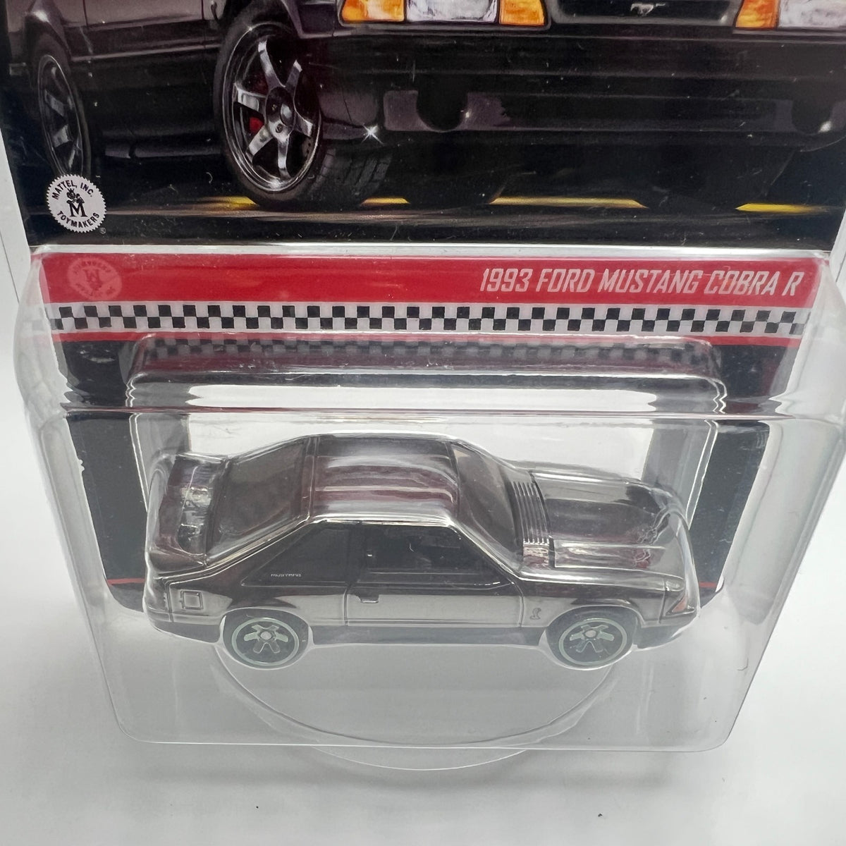 Hot Wheels RLC 1993 Ford Mustang Cobra R Spectraflame Shadowchrome