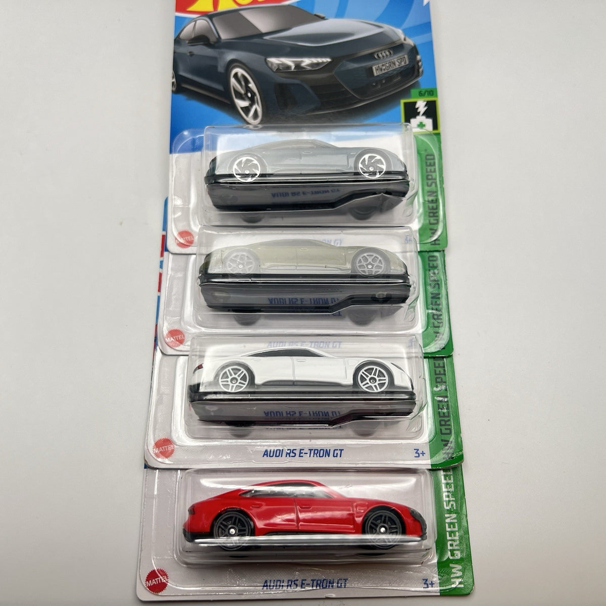 Hot Wheels🔥Audi RS E-Tron GT, 4 Different Colors, 1/64 Scale Casting