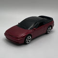 Matchbox Ryu Asada 88/100 Subaru SVX Coupe Dark Red Mtflk w/Silver 5 Spoke 1:64