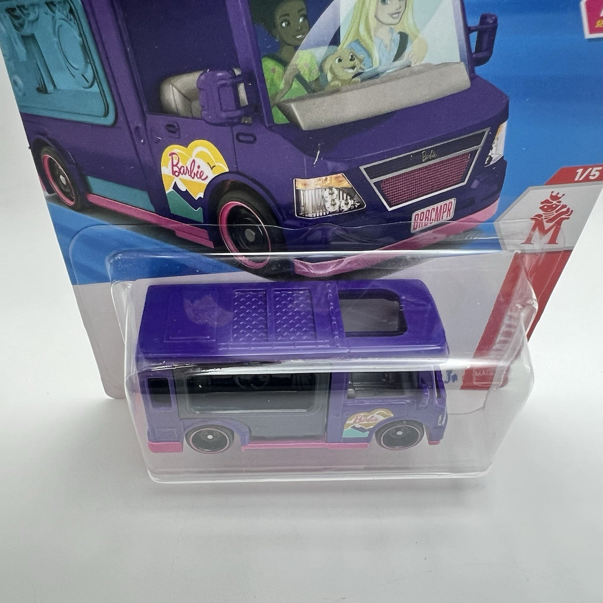 ➽ 2026 Hot Wheels BARBIE DREAM CAMPER #21 🩷 purple/pink🩷MATTEL 🩷➽case F