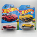 Hot Wheels Lamborghini Reventon Red And Lamborghini Urus Yellow
