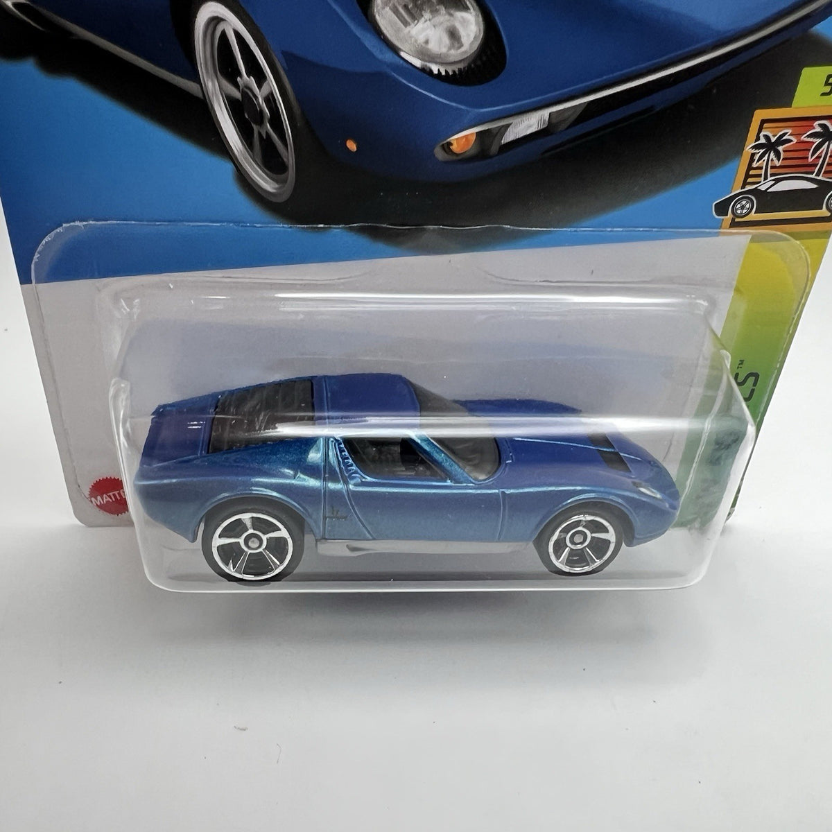Hot Wheels Blue 71’ Lamborghini Miura SV Exotics “New”