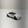 MATCHBOX 2015 White MAZDA MX-5 MIATA Convertible Car K&N Brembo SCALE 1/64